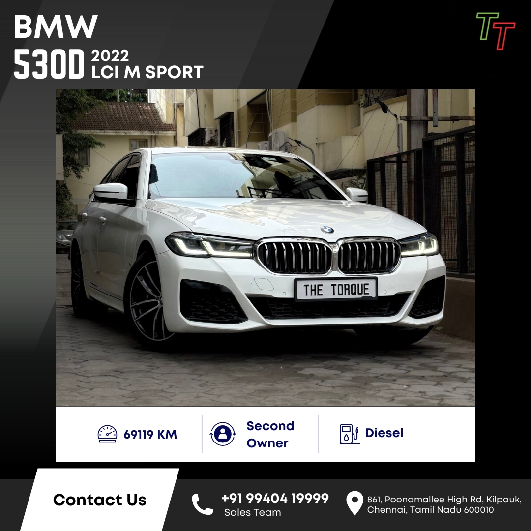 5 Series 3.0 530D M Sport, 2022, Diesel